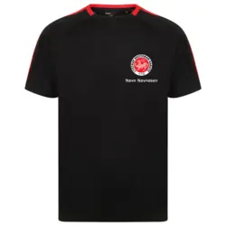 Lystrup Shotokan Karate-Do  Voksen T-shirt - Sort/rød