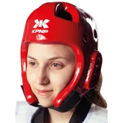 KPNP "E-head protector" Elektronisk Taekwondo kamphjelm m/indbygget sender - WT-anerkendt