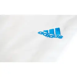 Adidas "CONTEST" Judo Gi - 650g - Hvid m. blå striber
