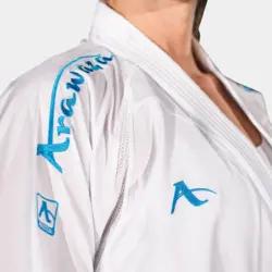 ARAWAZA Onyx OXYGEN BLÅ Premier League - Kumite Karate gi - 5 oz. - WKF