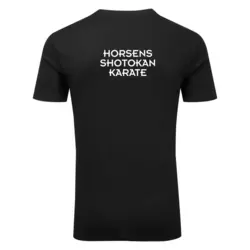 Horsens Shotokan klub t-shirt - bomuld