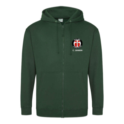 Måløv Judoklub Zip Hoodie - Voksen