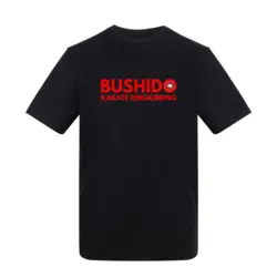 Bushido Karate Bomuld Klub T-shirt - Voksen