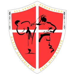 DKA logo broderet på gi