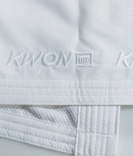 KWON KOUSOKU Super Slim-fit Kumite Karate gi - 4.5 oz. - WKF