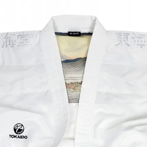TOKAIDO KUMITE MASTER ATHLETIC (Slim Fit) karate gi - 3.5 oz. - WKF