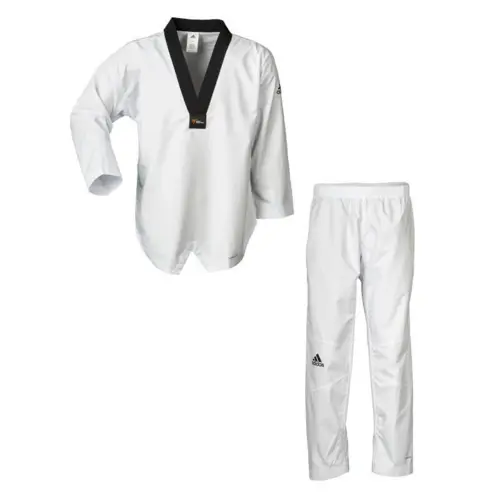 Adidas "FIGHTER" Taekwondo dobok - uden striber - WT