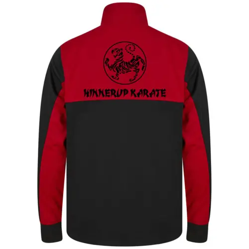 Hinnerup Karate klubjakke - Sort/rød