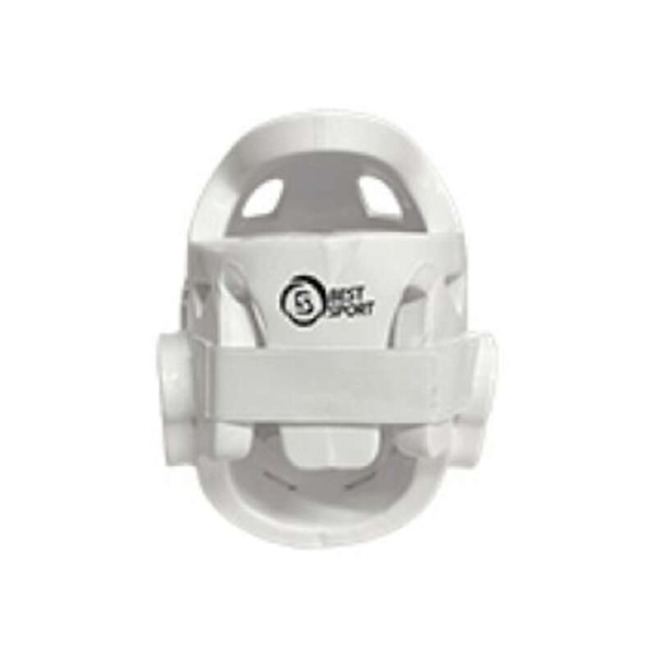 BESTSPORT Beskyttelseshjelm WKF med visir - WKF-godkendt til U14