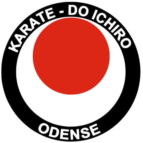 Odense Karate-Do Ichiro Klubmærke broderet på gi