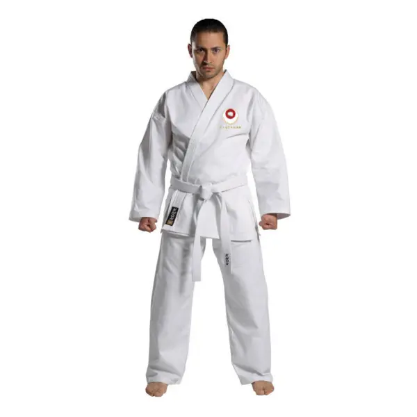 Kwon Traditionel 8 OZ. med Bushido Karate brodering