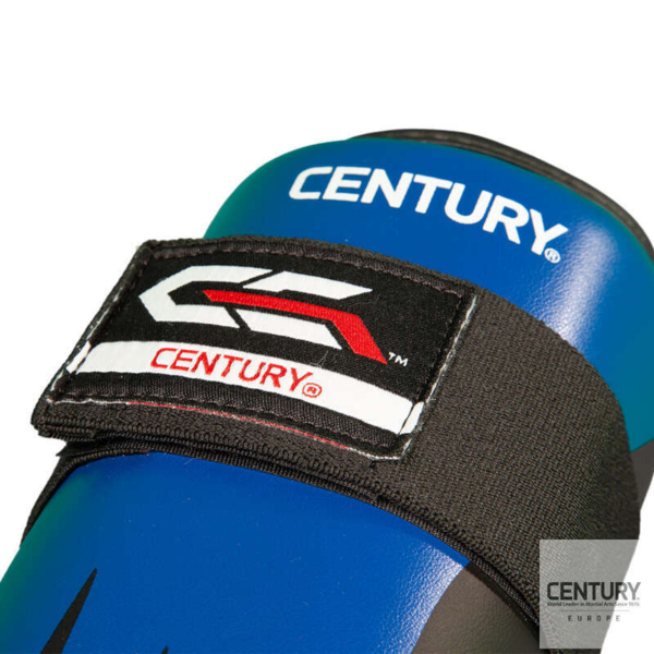 CENTURY Shin Guards "C-GEAR Integrity" - WAKO - Rød - Blå