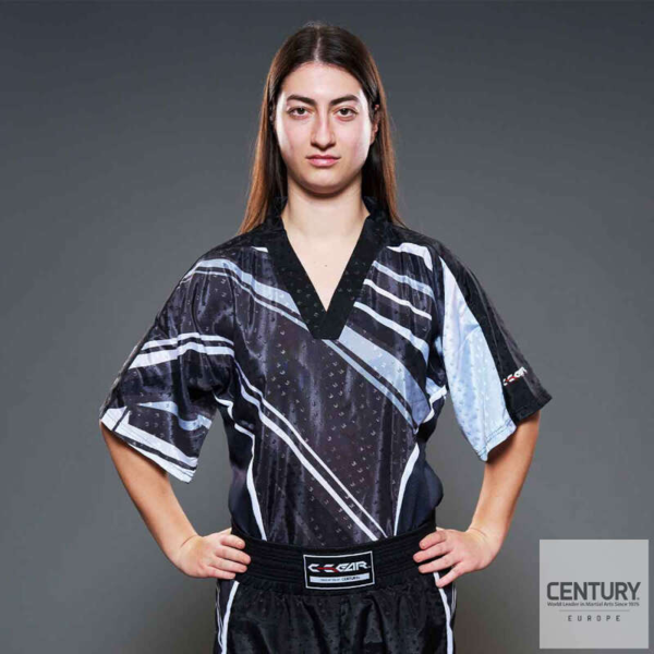 CENTURY Kamp T-Shirt "C-GEAR Integrity" - WAKO - Sort/Grå