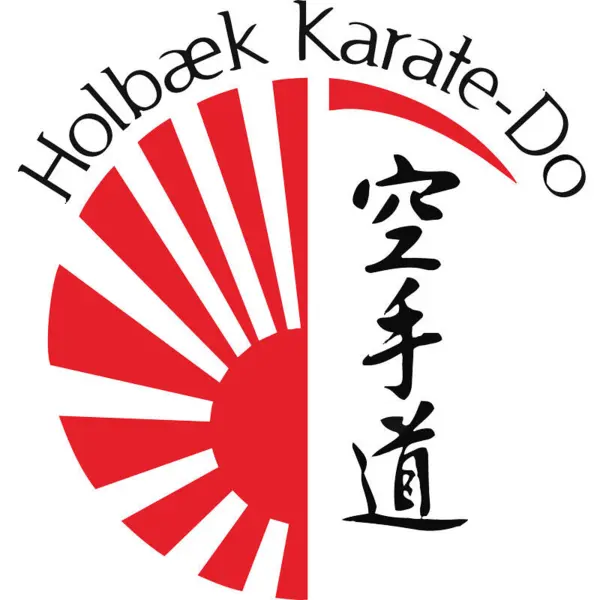 Holbæk Karate-Do Klubmærke broderet på gi - 8,5 cm