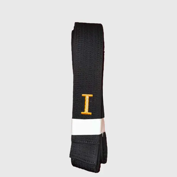 Grads brodering på Taekwondo bælte (Romertal)