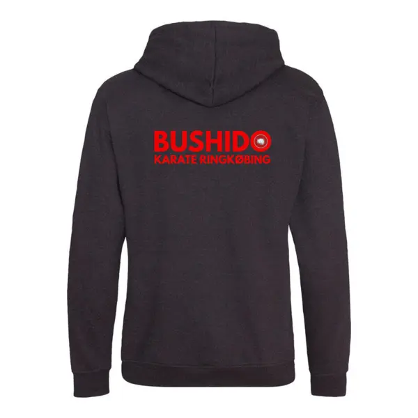 Bushido Karate Klub Zip Hoodie  - Voksen