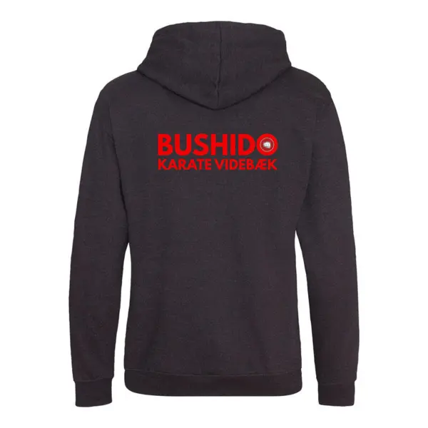 Bushido Karate Klub Zip Hoodie  - Voksen
