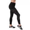KWON Ladies Functional Leggings/Tights - Sort med print