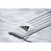 Adidas "TRAINING" Judo Gi - 500g - Hvid m. sorte striber