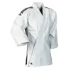 Adidas "TRAINING" Judo Gi - 500g - Hvid m. sorte striber