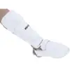 Kwon Hvid Karate fod-/benbeskytter WUKF-godkendt