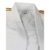 Adidas "CLUB" Judo Gi - 350g - Hvid m. sølvstriber