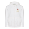 Bushido Karate Esbjerg Klub Zip-Hoodie -Hvid