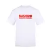 Hvid Bushido Karate Bomuld Klub T-shirt - Voksen