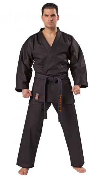 KWON TRADITIONEL Karate gi - Sort - 8 oz. fra DKK 369,00 hos