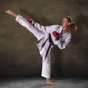 KWON KOUSOKU Super Slim-fit Kumite Karate gi - 4.5 oz. - WKF