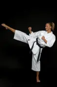 KAZE SURIKATA (logofri) Slim-fit Kata Karate gi - 11 oz. - WKF