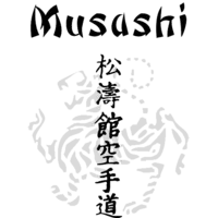 Musashi Shotokan Karate-Do Klubmærke broderet på gi - 8,5 cm