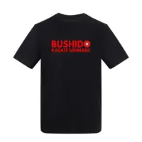 Bushido Karate Bomuld Klub T-shirt - Voksen