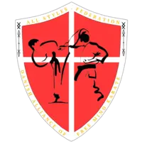 DKA logo broderet på gi