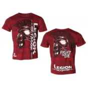 Legion Octagon "Fight or Die" - Rød T-Shirt